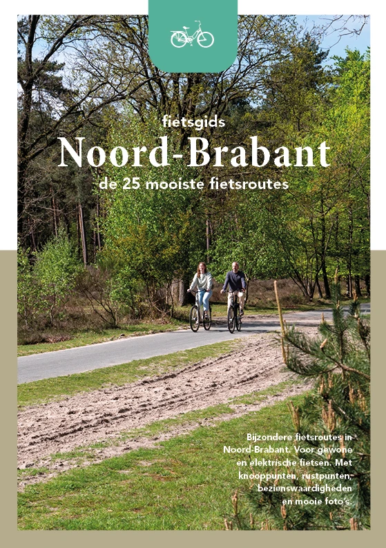 Fietsgids Noord-Brabant - De 25 mooiste routes – Marlou Jacobs – boek cover