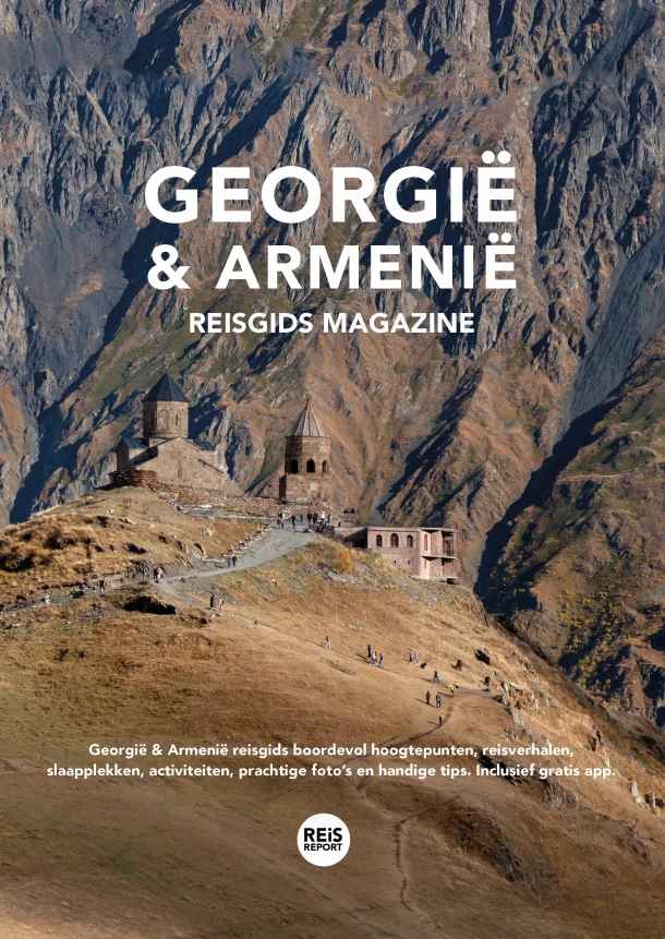 Georgië & Armenië reisgids magazine – Marlou Jacobs – boek cover