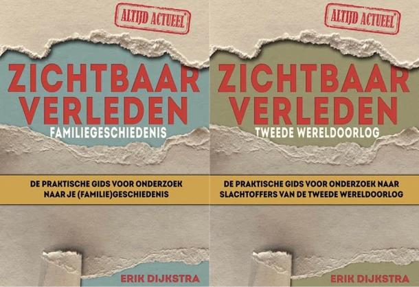 Zichtbaar Verleden - de set – Erik Dijkstra – boek cover