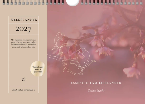 Essencio Familieplanner 2027 – Essencio – boek cover