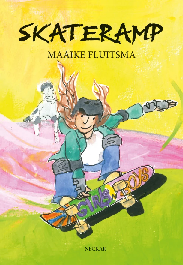 Skateramp – Maaike Fluitsma – boek cover