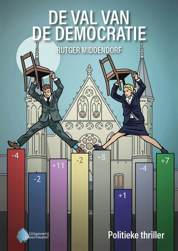 De val van de democratie – Rutger Middendorf – boek cover