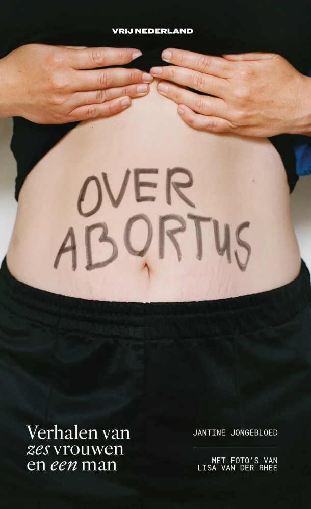 Over abortus – Jantine Jongebloed – boek cover