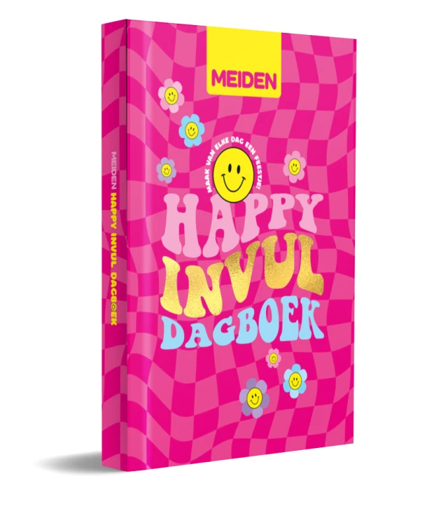 MEIDEN Happy Invul Dagboek – boek cover
