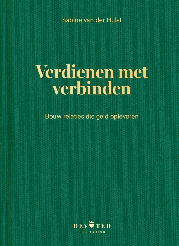Verdienen met verbinden – Sabine van der Hulst – boek cover