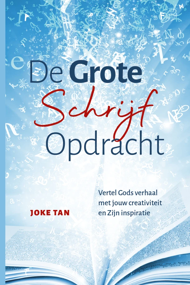 De grote schrijf opdracht – Joke Tan – boek cover