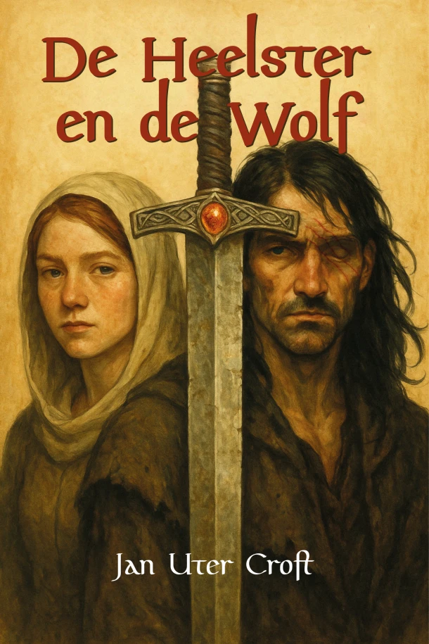 De heelster en de wolf – Jan Uter Croft – boek cover