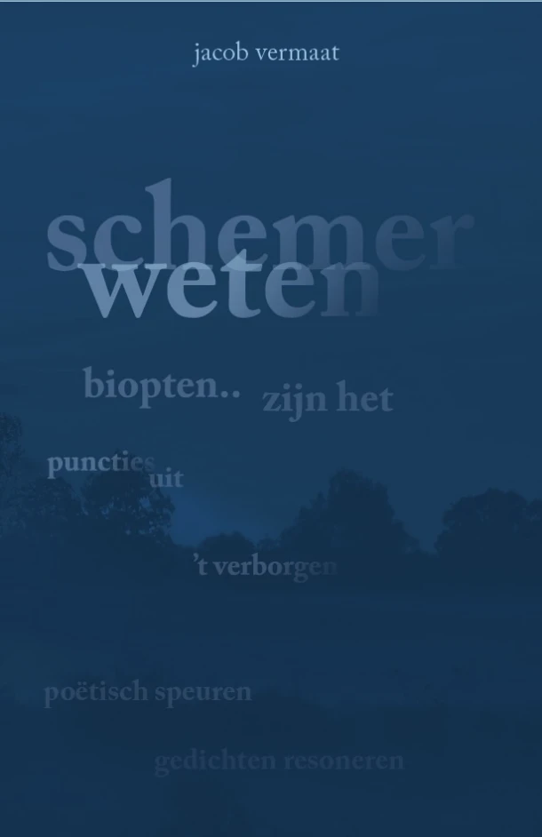 Schemerweten – Jacob Vermaat – boek cover
