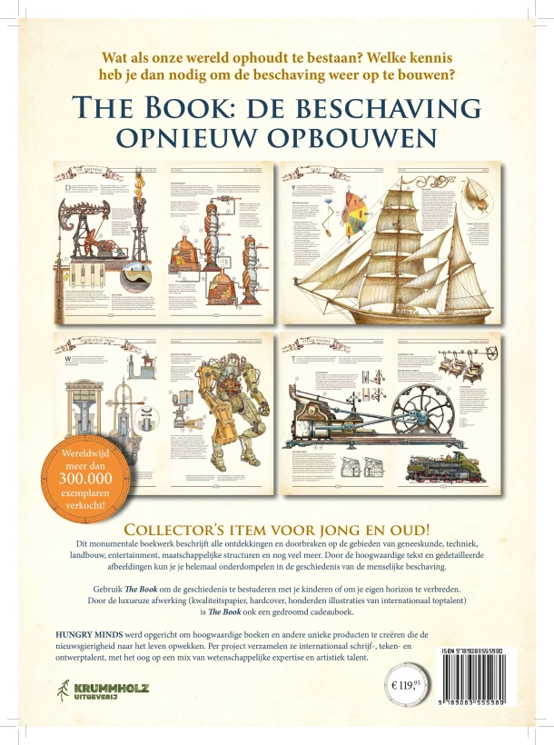 The Book: de beschaving opnieuw opbouwen – Hungry Minds – boek cover