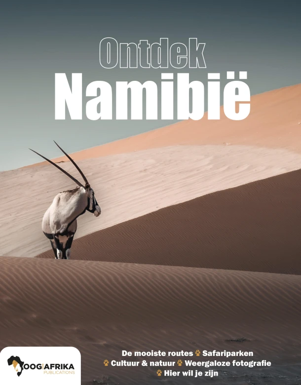 Ontdek Namibië – Marjolein Westerterp – boek cover