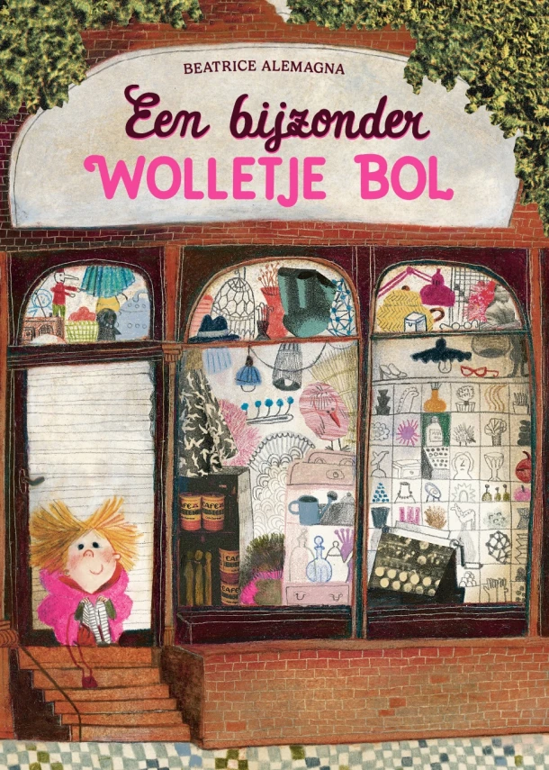 Een bijzonder wolletje bol – Beatrice Alemagna – boek cover