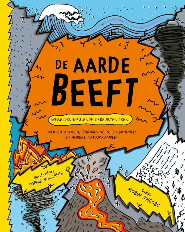 De aarde beeft – Robin Jacobs – boek cover