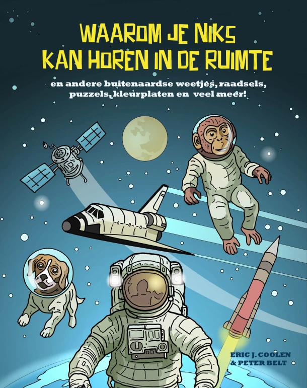 Waarom je niks kan horen in de ruimte – Peter Belt – boek cover