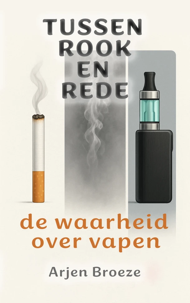 Tussen rook en rede – Arjen Broeze – boek cover
