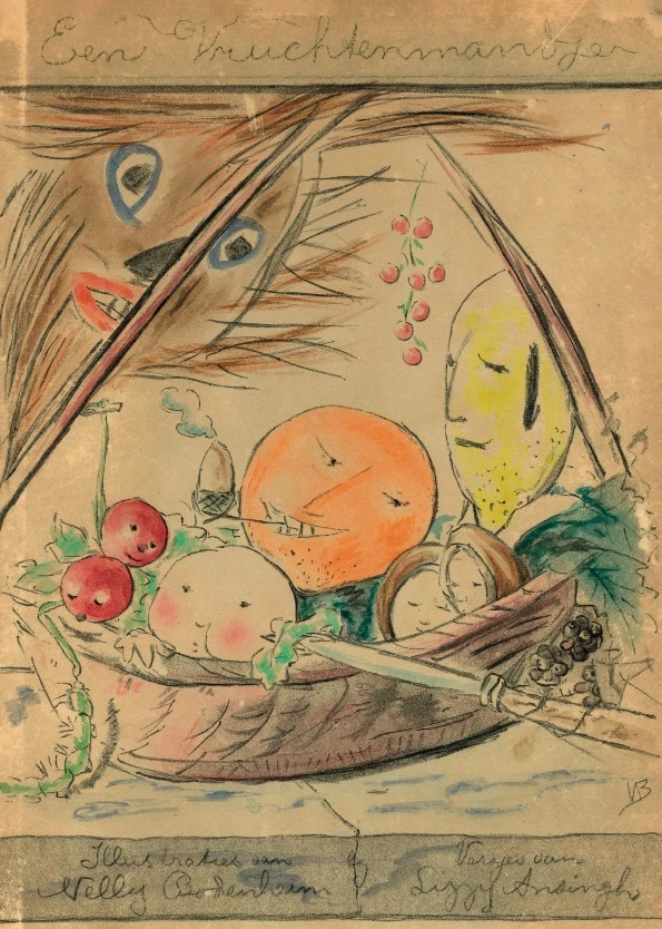 Een vruchtenmandje – Nelly Bodenheim – boek cover