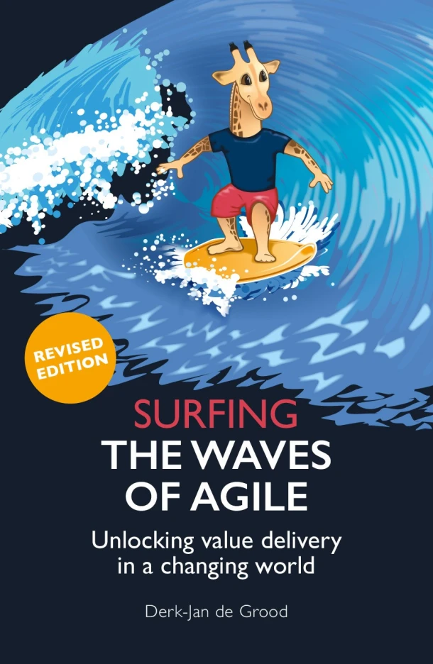 The waves of Agile – Derk-Jan de Grood – boek cover