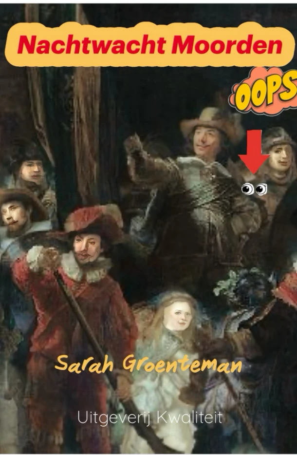 NACHTWACHT MOORDEN – Sarah Groenteman – boek cover