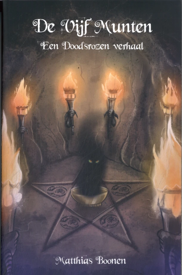 De vijf munten – Matthias Boonen – boek cover