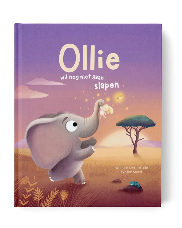 Ollie wil nog niet gaan slapen – Nathalie Schittekatte – boek cover