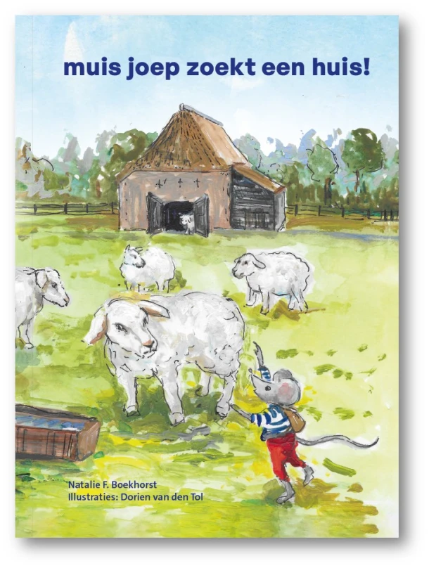 muis joep zoekt een huis! – Natalie F. Boekhorst – boek cover
