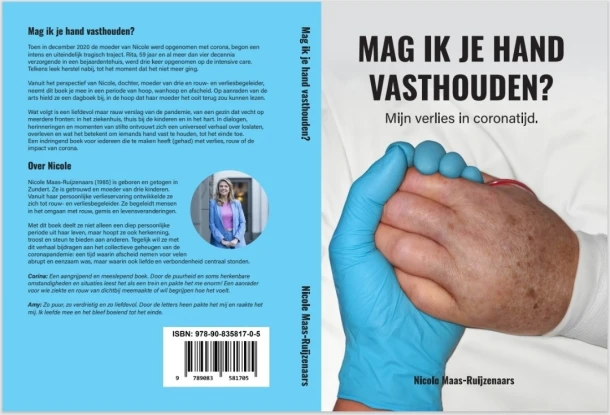 Mag ik je hand vasthouden? – Nicole Maas-Ruijzenaars – boek cover