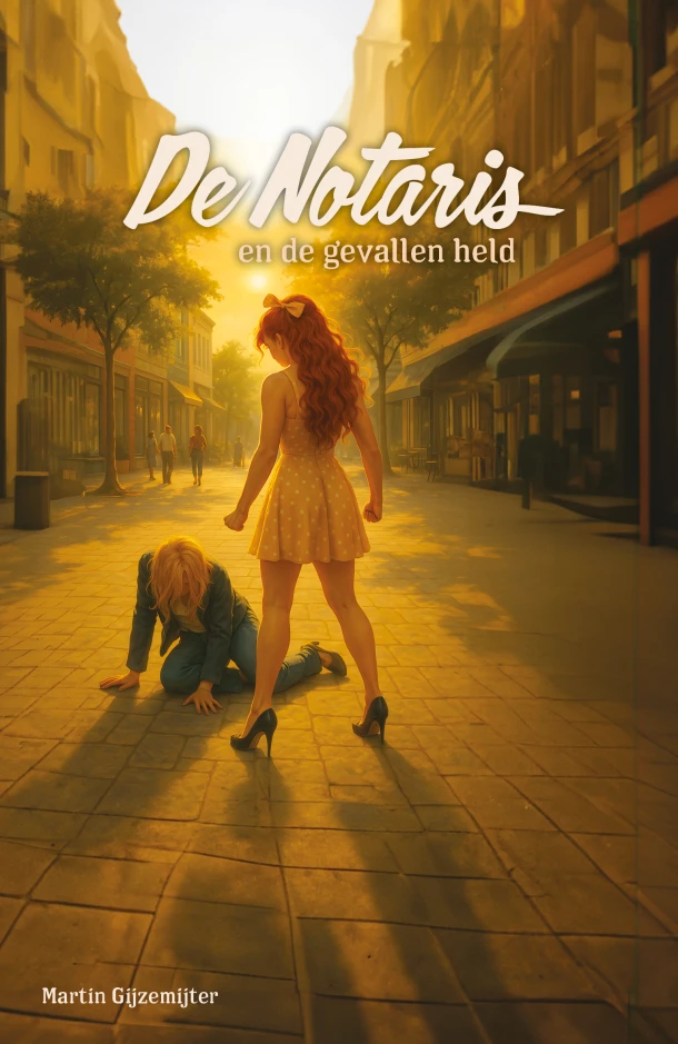 De Notaris en de gevallen held – Martin Gijzemijter – boek cover