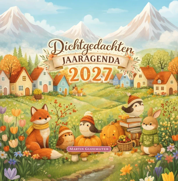 Dichtgedachten Jaaragenda 2027 – Martin Gijzemijter – boek cover