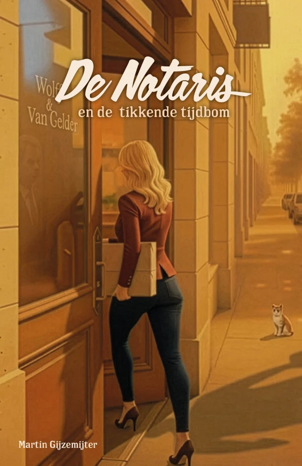 De Notaris en de tikkende tijdbom – Martin Gijzemijter – boek cover
