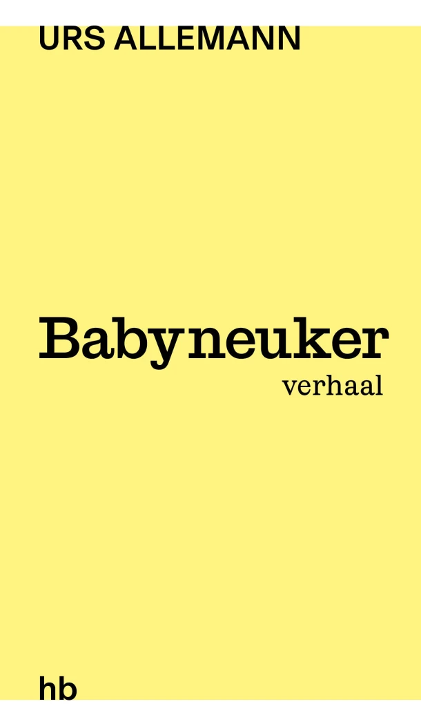 Babyneuker – Urs Allemann – boek cover