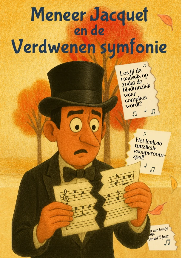 Meneer Jacquet en de verdwenen symfonie – Iris Terpstra – boek cover