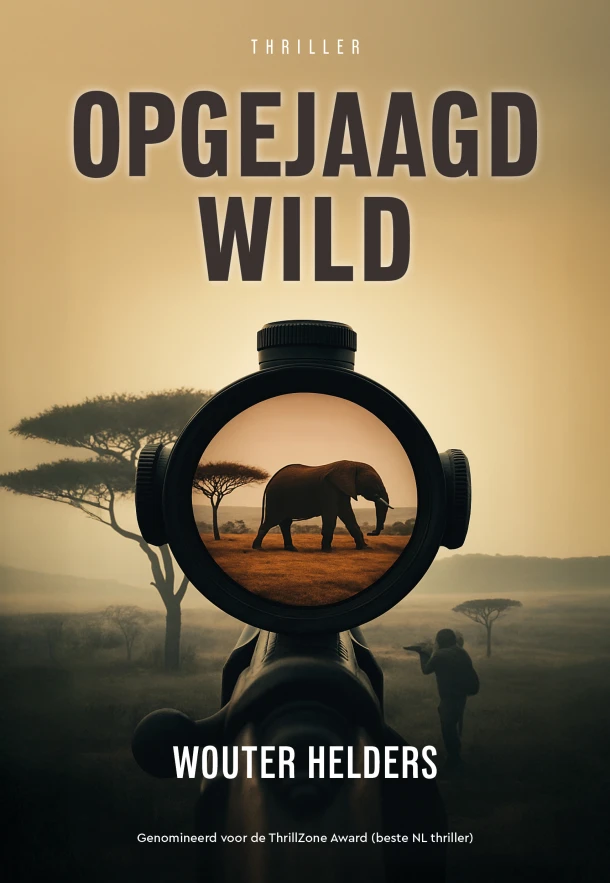 Opgejaagd wild – Wouter Helders – boek cover