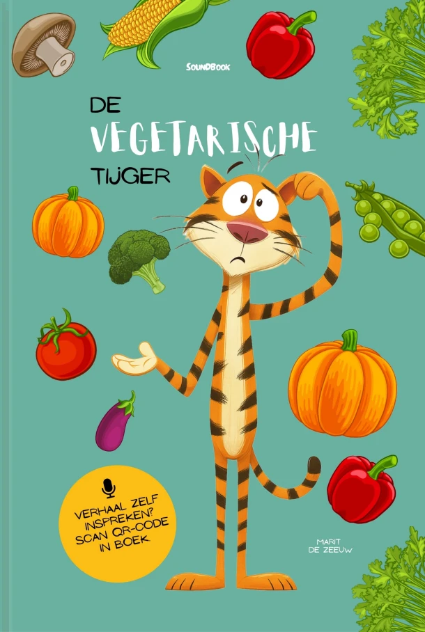 De vegetarische tijger – Marit de Zeeuw – boek cover