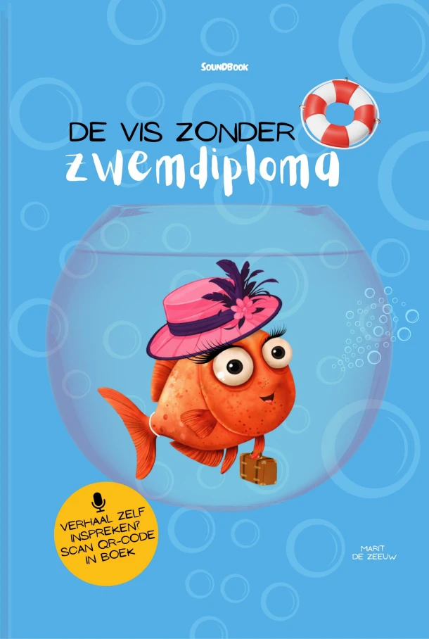 De vis zonder zwemdiploma – Marit de Zeeuw – boek cover