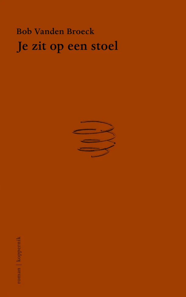 Je zit op een stoel – Bob Vanden Broeck – boek cover