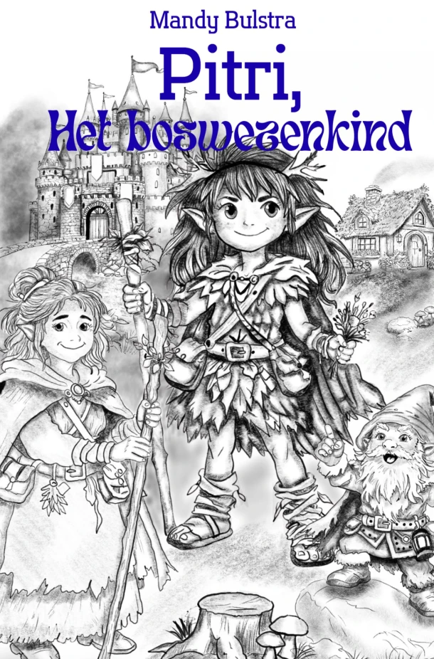 Pitri, het boswezenkind – Mandy Bulstra – boek cover