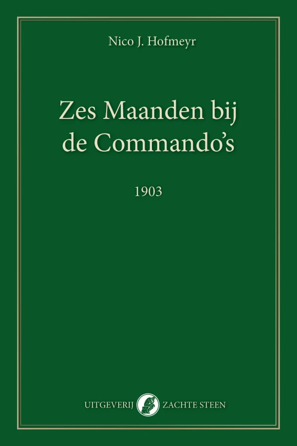 Zes Maanden bij de Commando's – Nico Hofmeyr – boek cover