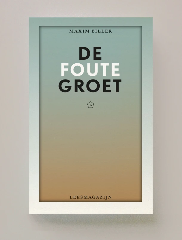 De foute groet – Maxim Biller – boek cover