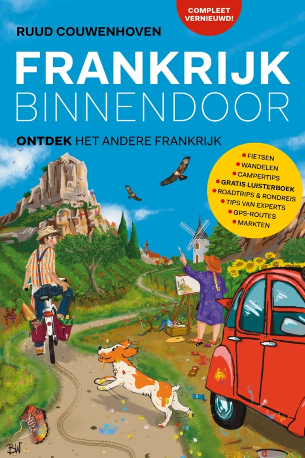 Frankrijk Binnendoor – Ruud Couwenhoven – boek cover