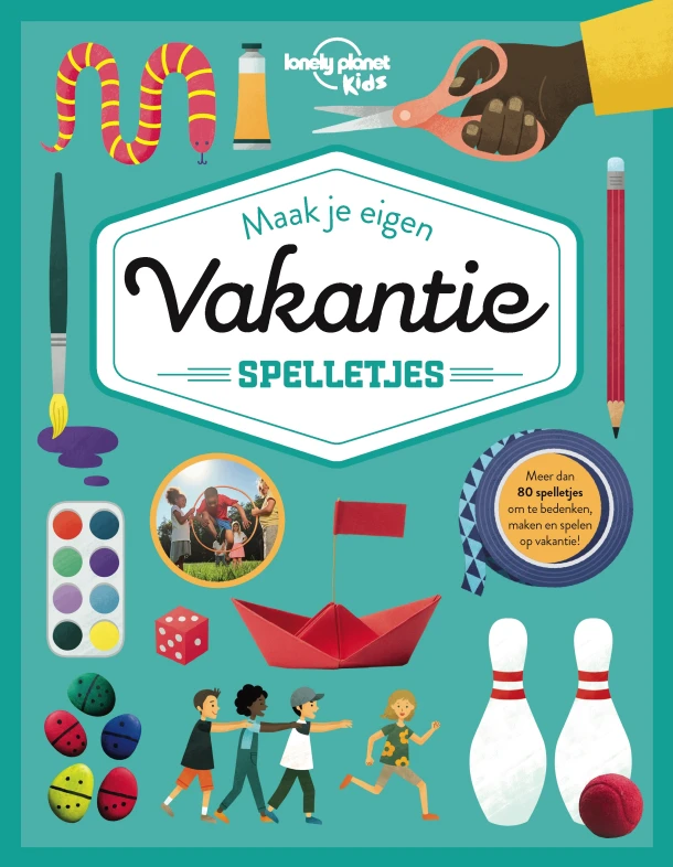 Maak je eigen vakantiespellen – Laura Baker – boek cover