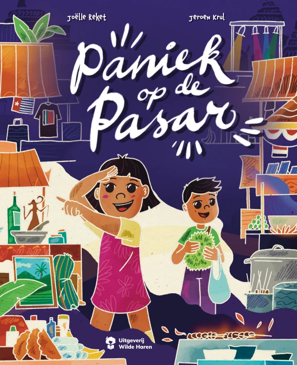 Paniek op de Pasar – Joëlle Reket – boek cover