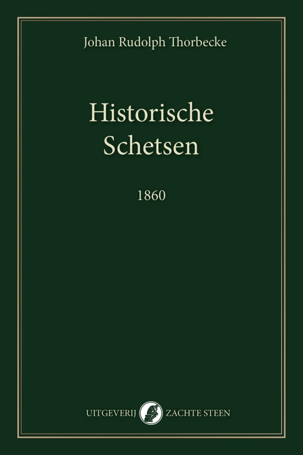 Historische Schetsen – Johan Rudolph Thorbecke – boek cover