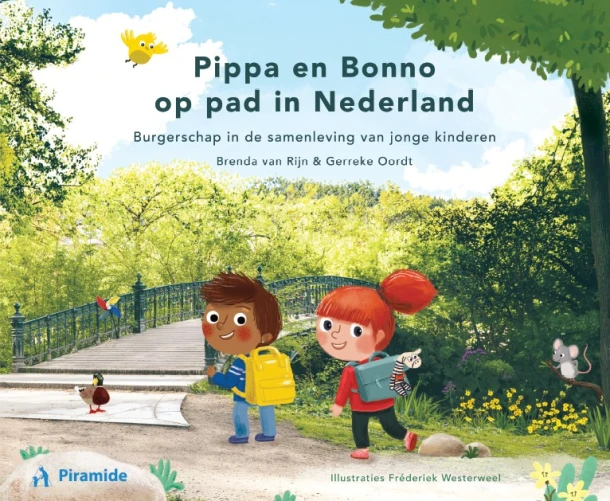 Pippa en Bonno op pad in Nederland – Brenda van Rijn – boek cover