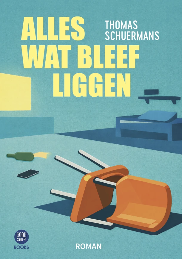 Alles wat bleef liggen – Thomas Schuermans – boek cover