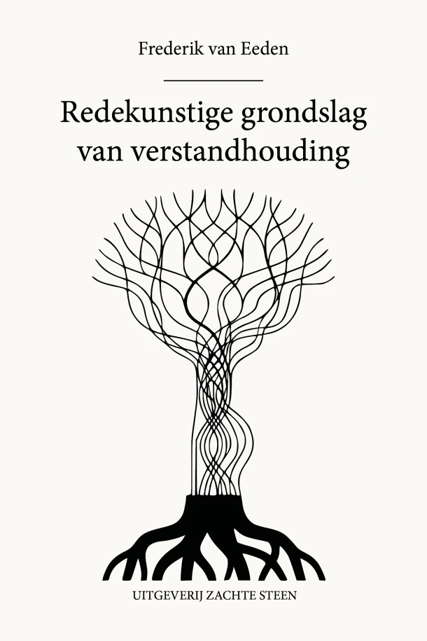 Redekunstige grondslag van verstandhouding – Frederik Van Eeden – boek cover