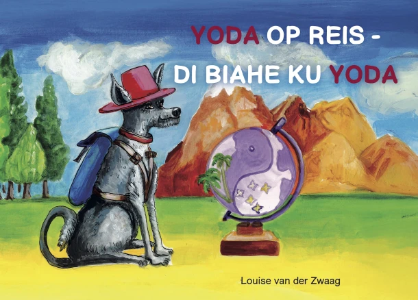 Yoda op reis -Di biahe ku Yoda – Louise van der Zwaag – boek cover