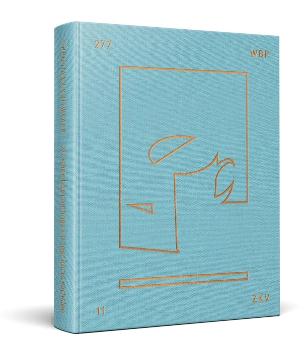 277 white box paintings en 11 zeer korte verhalen – Christiaan Kuitwaard – boek cover
