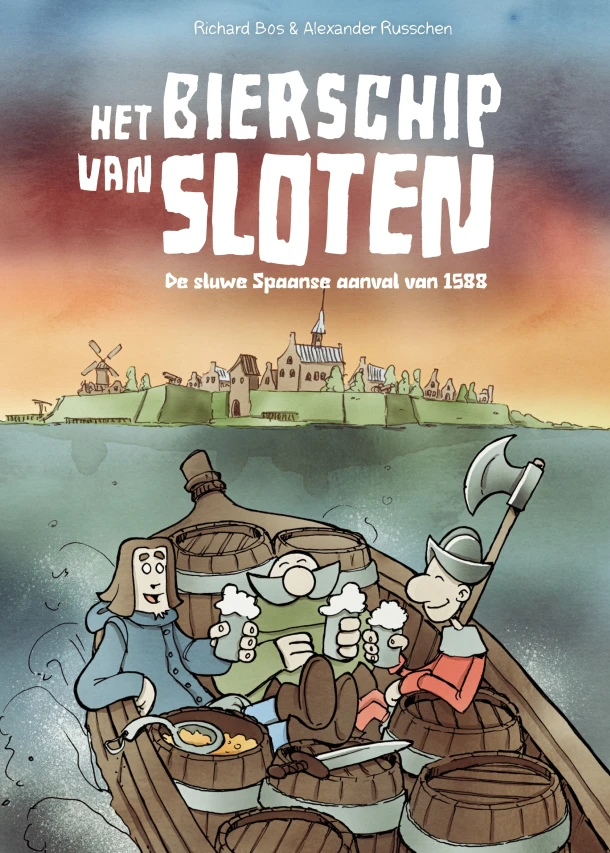 Het bierschip van Sloten – Richard Bos – boek cover