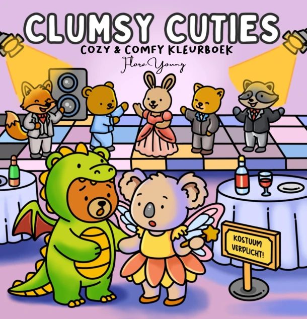 Clumsy Cuties – Flora Young – boek cover