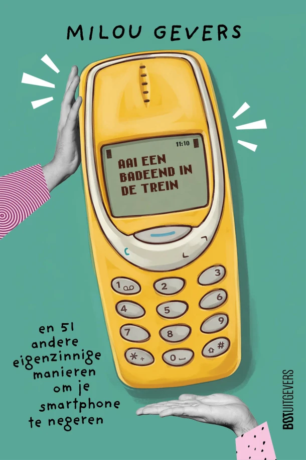 Aai een badeend in de trein – Milou Gevers – boek cover