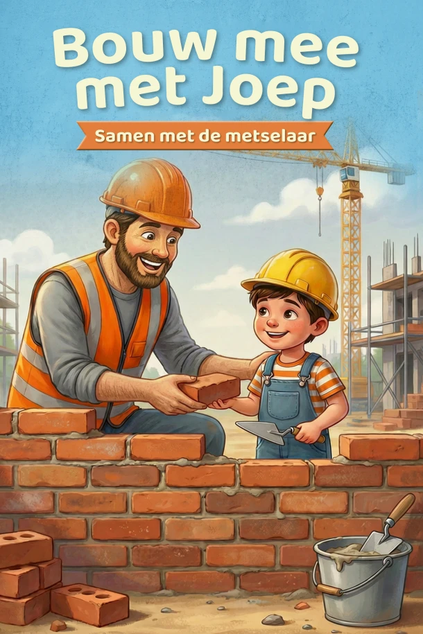 Bouw mee met Joep – Dutchbricklayers – boek cover